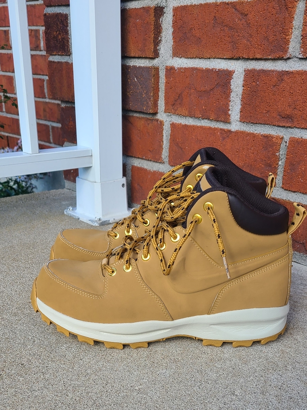Nike Manoa Leather Boot Brown Lace-Up